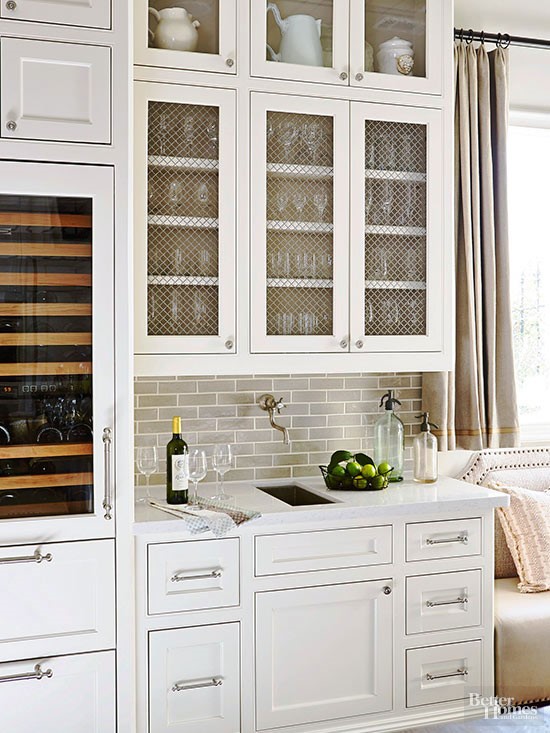Applications of Mesh Cabinetry