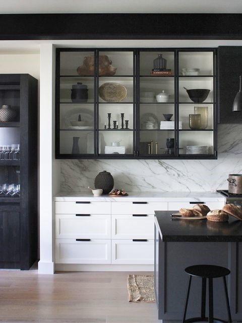 Two-Tone Mesh and Solid Cabinets